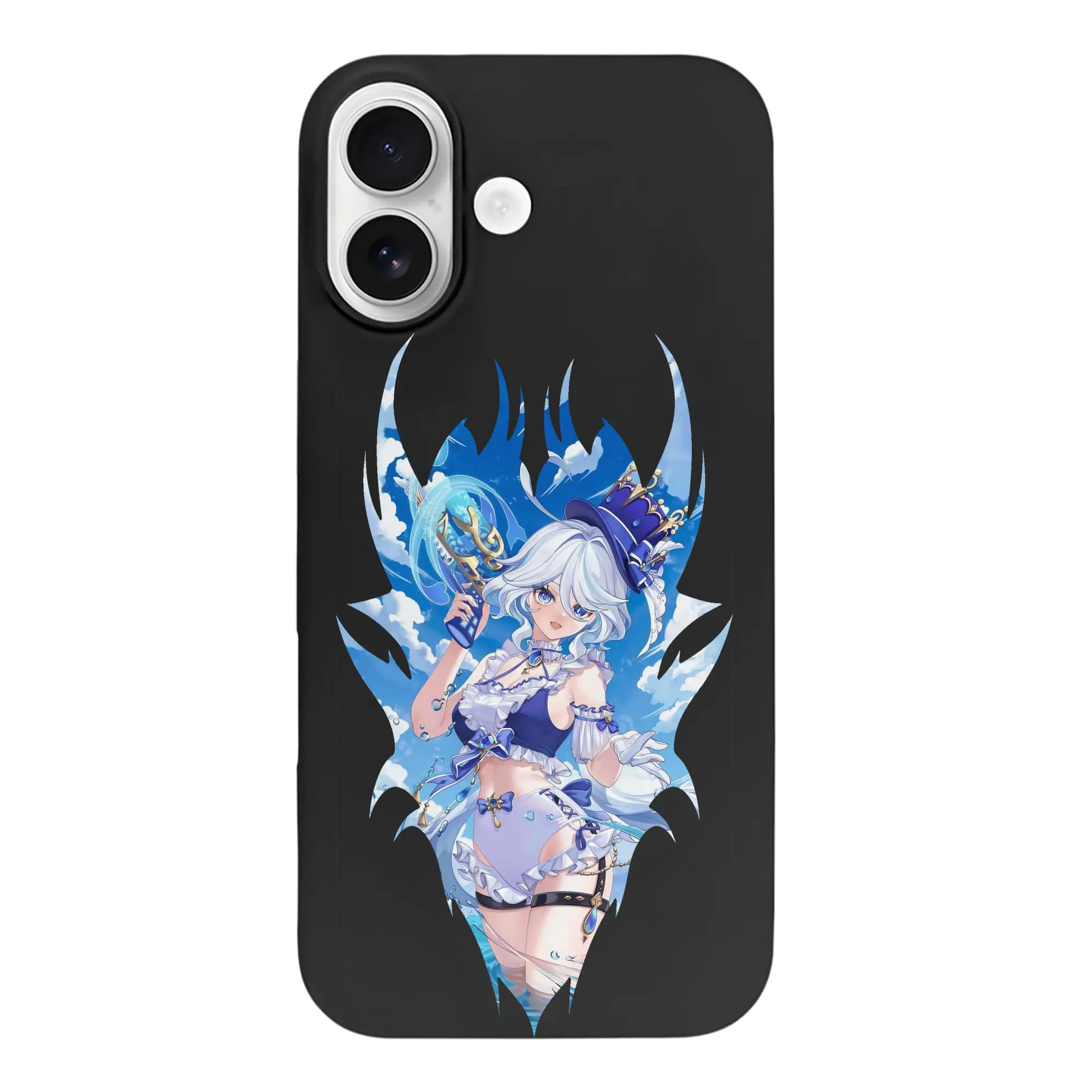 原 神 グッズ フリーナ - iPhone 17 シリーズ シリコンケース 薄型 耐衝撃 指紋防止 ソフトタッチカバー 精密フィット 傷防止 保護ケース iPhone 17/17 Air/17 Pro/17 Pro Max 対応